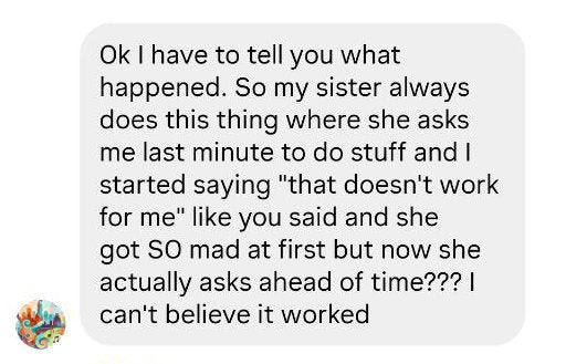 Testimonial from Heather